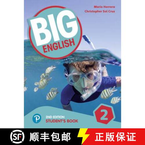 【3-4周达】Big English AmE 2nd Edition 2 Student Book [9781292203324]