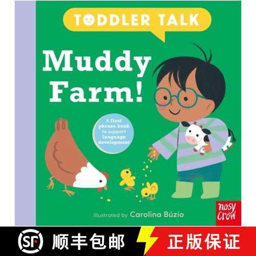 【3-4周达】Toddler Talk: Muddy Farm! [9798887773094]