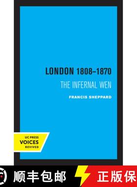 预订 London 1808-1870: The Infernal Wen [9780520329195]