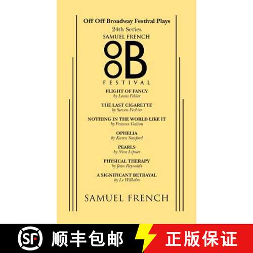 【3-4周达】Off Off Broadway Festival Plays, 24th Series [9780573627170]