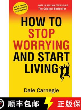 【3-4周达】How to Stop Worrying and Start Living [9789355221964]
