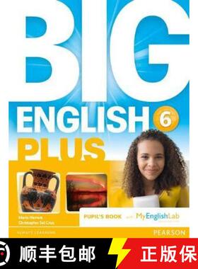 【3-4周达】Big English Plus 6 Pupil's Book with MyEnglishLab Access Code Pack New Edition [9781292271095]