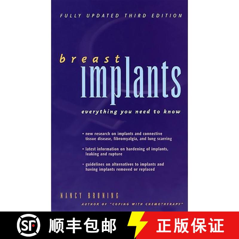 【3-4周达】Breast Implants: Everything You Need to Know [9780897933711]