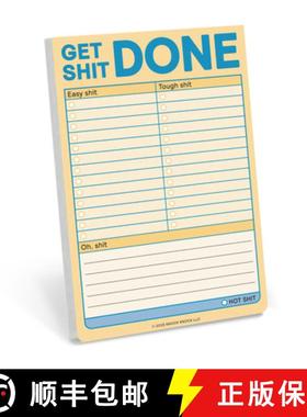【3-4周达】Knock Knock Get Shit Done Great Big Stickies (Pastel Version) [9781683495130]