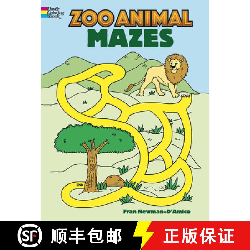 预订 Zoo Animal Mazes [9780486437699]