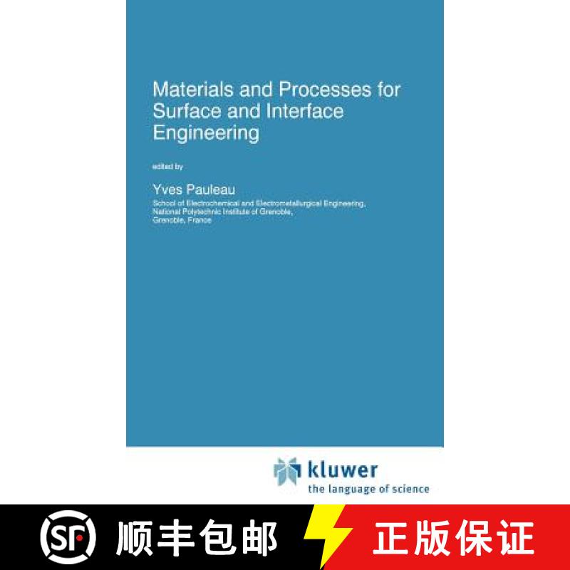 【3-4周达】Materials and Processes for Surface and Interface Engineering [9780792334583]
