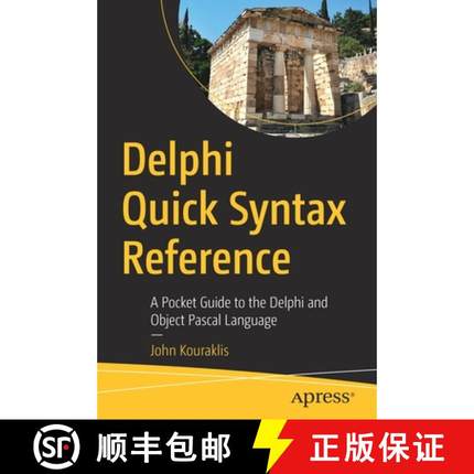 预订 Delphi Quick Syntax Reference : A Pocket Guide to the Delphi and Object Pascal Language [9781484261118]