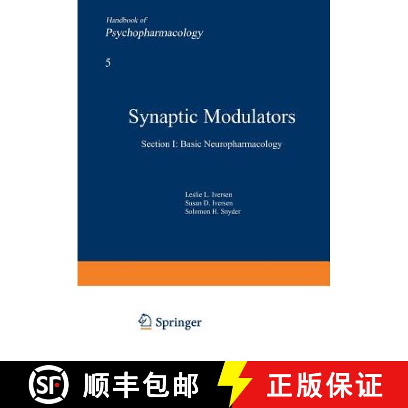 【3-4周达】Synaptic Modulators [9781468431797]