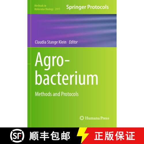 【3-4周达】Agrobacterium: Methods and Protocols [9781071644522]