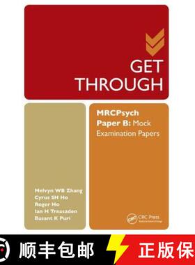 【3-4周达】Get Through Mrcpsych Paper B: Mock Examination Papers [9781138461604]