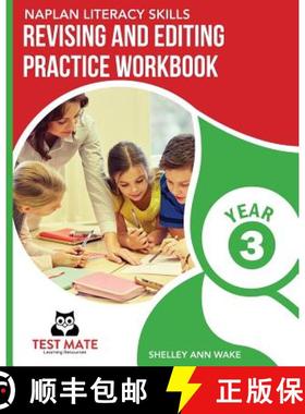 预订 NAPLAN LITERACY SKILLS Revising and Editing Practice Workbook Year 3: Develops Language and Writ... [9781925783230]