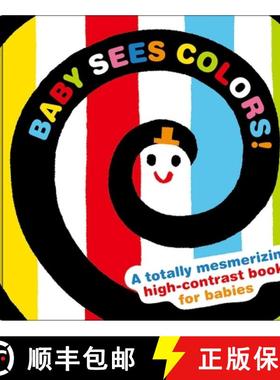 Baby Sees Colors: A Totally Mesmerizing High-Contrast Book for Babies [9784056210408]