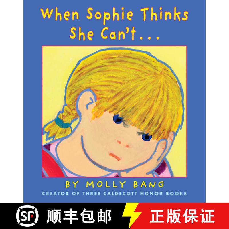 【3-4周达】When Sophie Thinks She Can't...: . . . Really, Really Smart [9781338152982]