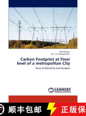 预订 Carbon Footprint at Finer Level of a Metropolitan City [9783845477862]
