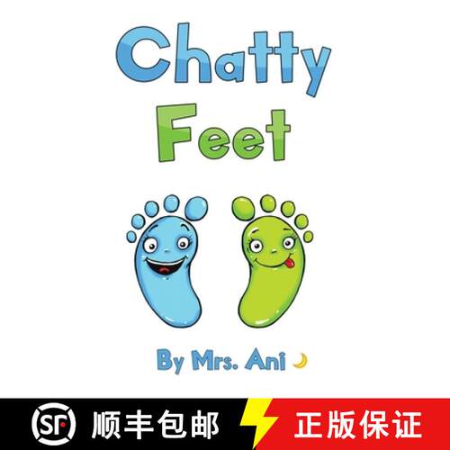 【3-4周达】精装 Chatty Feet [9780999293287]