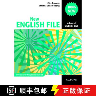 【3-4周达】New English File Advanced Student's Book [9780194594585]