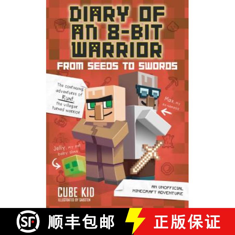 【2-3周达】Diary of an 8-Bit Warrior: From Seeds to Swords (Book 2 8-Bit Warrior Series), Volume 2: A... [9781449480080]