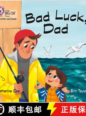 【3-4周达】Bad Luck, Dad Big Book: Band 01b/Pink B [9780008418038]