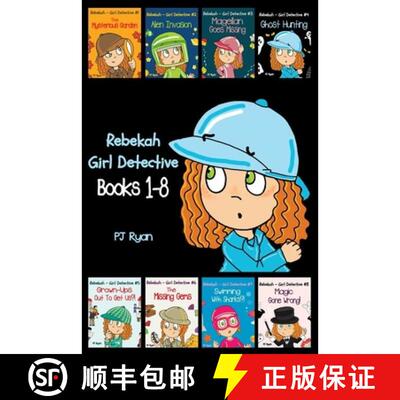 【3-4周达】Rebekah - Girl Detective Books 1-8: Fun Short Story Mysteries for Children Ages 9-12 (The ... [9780615877594]
