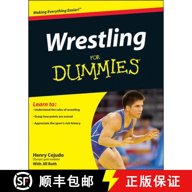【3-4周达】Wrestling For Dummies [Wiley生活类] [9781118117972]