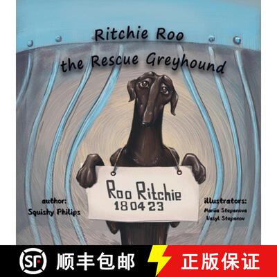 【3-4周达】Ritchie Roo the Rescue Greyhound [9781763682214]
