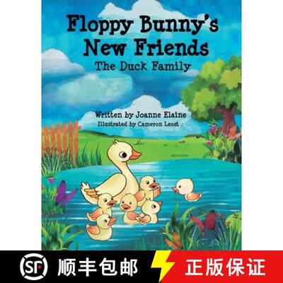 【3-4周达】Floppy Bunny's New Friends - The Duck Family [9781087994628]