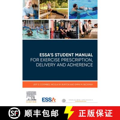 【3-4周达】ESSA’s Student Manual for Exercise Prescription, Delivery and Adherence [9780729542708]