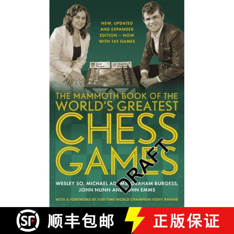 【3-4周达】The Mammoth Book of the World's Greatest Chess Games : New, updated and expanded edition -... [9781472146229]