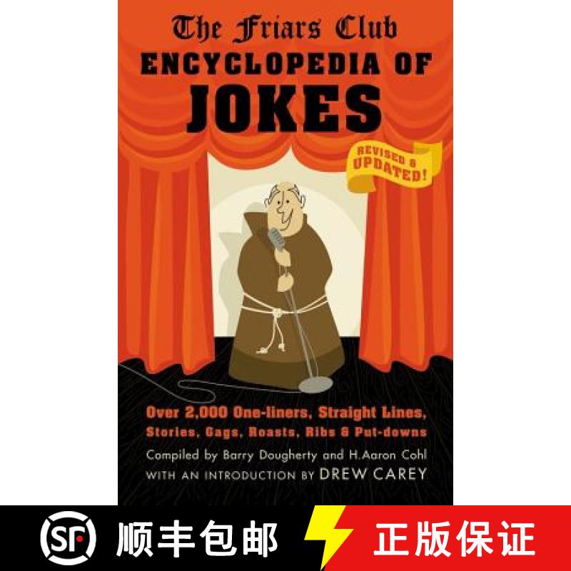 【3-4周达】Friars Club Encyclopedia of Jokes: Revised and Updated! Over 2,000 One-Liners, Straight Li... [9781579128043]