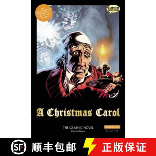 【3-4周达】A Christmas Carol the Graphic Novel: Original Text [9781906332518]