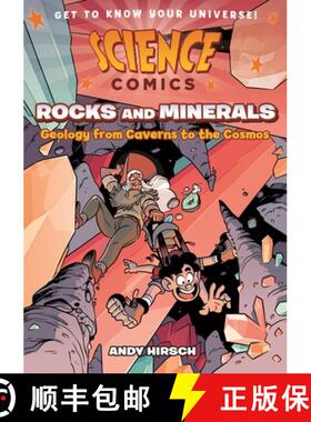 【3-4周达】Science Comics: Rocks and Minerals: Geology from Caverns to the Cosmos [9781250203953]