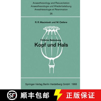 【3-4周达】OErtliche Betaubung Kopf Und Hals [9783662232149]