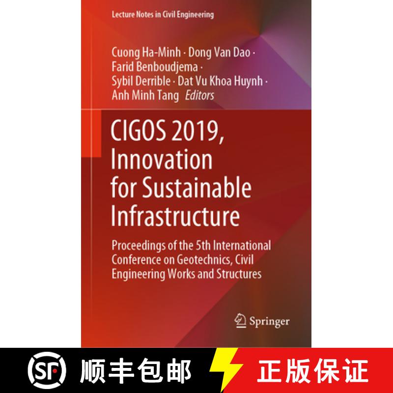 【3-4周达】CIGOS 2019, Innovation for Sustainable Infrastructure: Proceedings of the 5th Internationa... [9789811508011]
