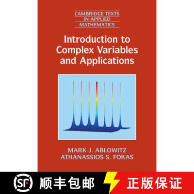 预订 精装 Introduction to Complex Variables and Applications [9781108832618]