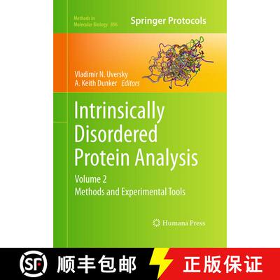 【3-4周达】Intrinsically Disordered Protein Analysis : Volume 2, Methods and Experimental Tools (Soft... [9781493944842]
