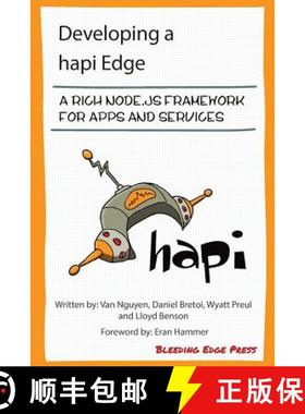 【3-4周达】Developing a hapi Edge: A rich Node.js framework for apps and services [9781939902207]