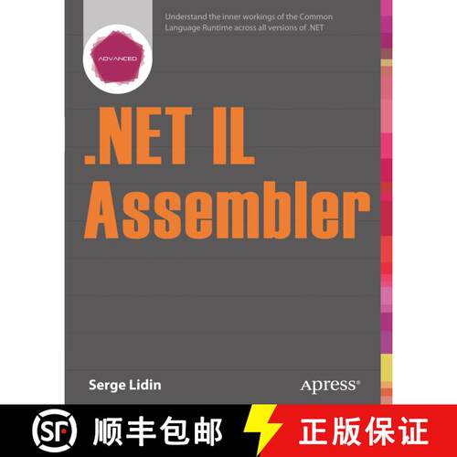 【3-4周达】.NET IL Assembler (1st ed.) (First Edition) [9781430267614]