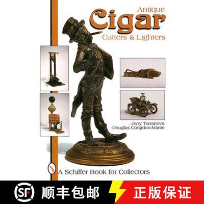 【3-4周达】Antique Cigar Cutters and Lighters [9780887409417]