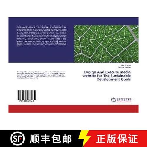 预订 Design And Execute media website for The Sustainable Development Goals [9783330077065]