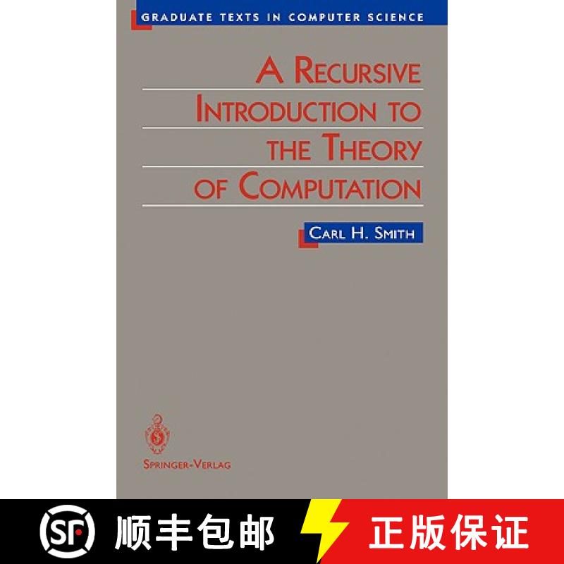 【3-4周达】A Recursive Introduction to the Theory of Computation [9780387943329]