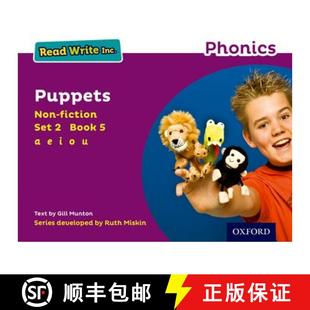 Write Puppets Read fiction 9780198373537 Non Inc. 4周达 Set Purple Phonics