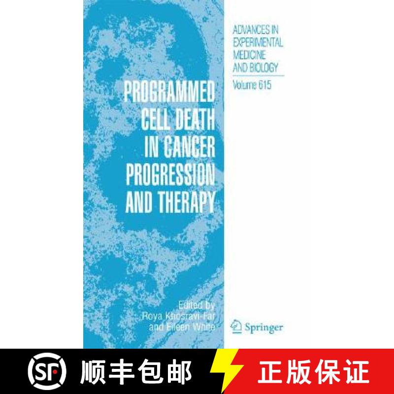 【3-4周达】Programmed Cell Death in Cancer Progression and Therapy [9781402065538]