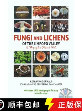 【3-4周达】Fungi and Lichens of the Limpopo Valley & Mapungubwe National Park [9780620904056]