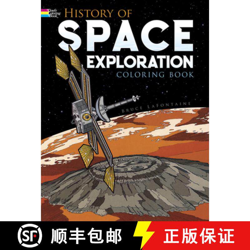 预订 History of Space Exploration Coloring Book [9780486261522]