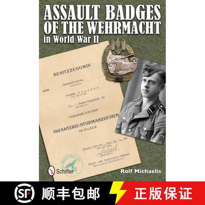 【3-4周达】Assault Badges of the Wehrmacht in World War II [9780764342578]