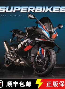 【3-4周达】Superbikes Wiro Wall Calendar 2026 [9781529849080]