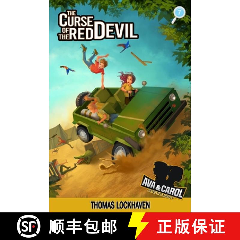 【3-4周达】Ava & Carol Detective Agency: The Curse of the Red Devil (2023 Cover Version) [9781639110643]