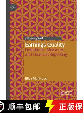 【3-4周达】Earnings Quality : Definitions, Measures, and Financial Reporting [9783030367978]
