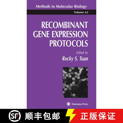 【3-4周达】精装 Recombinant Gene Expression Protocols [9780896034808]
