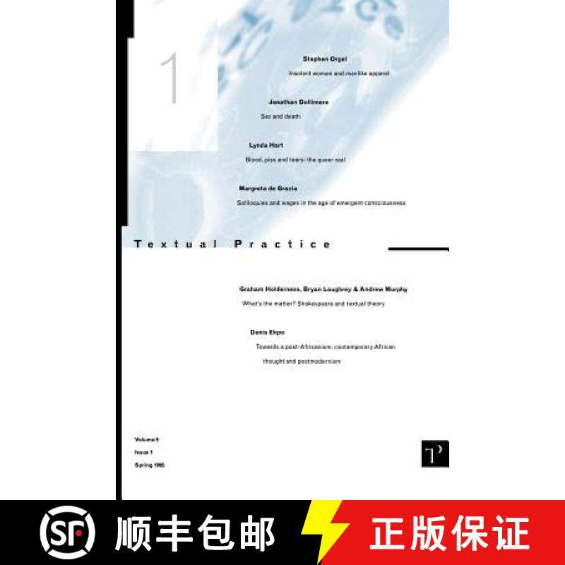 【3-4周达】Textual Practice : Volume 9 Issue 1 [9780415123815]